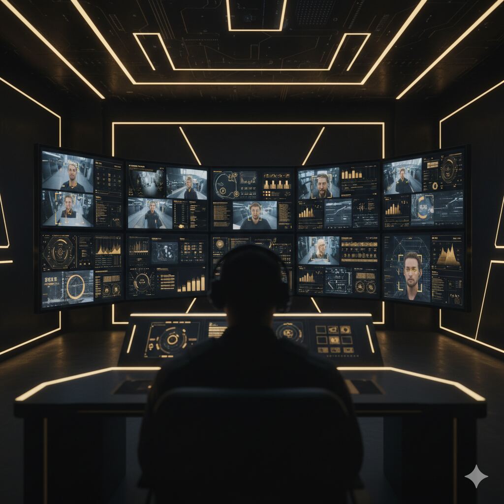Surveillance control room